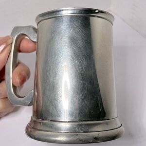 Antique Sheffield Pewter Manor Period 2132 Tankard Stein Mug England jug tavern
